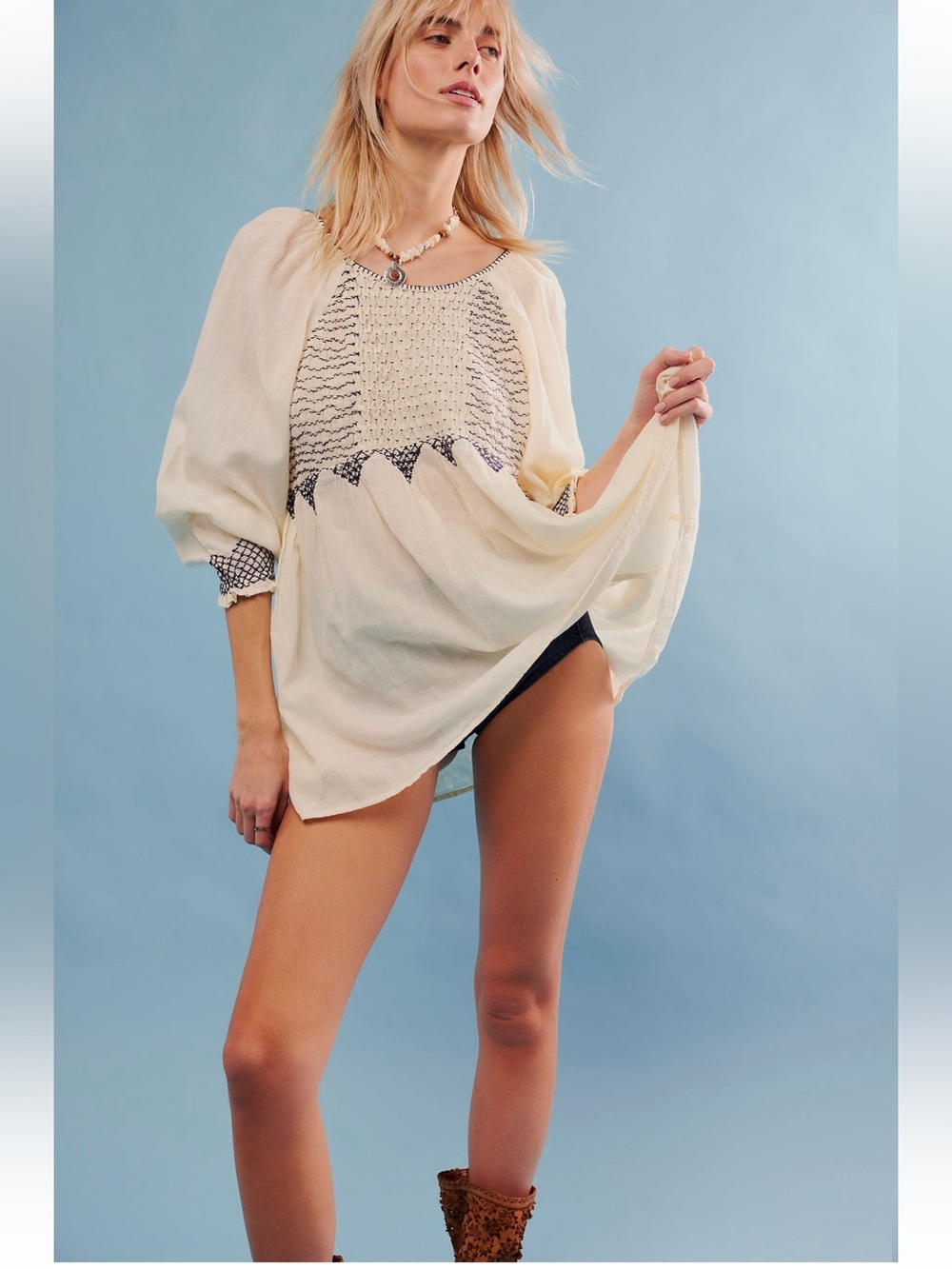Free People What A Feeling Tunic